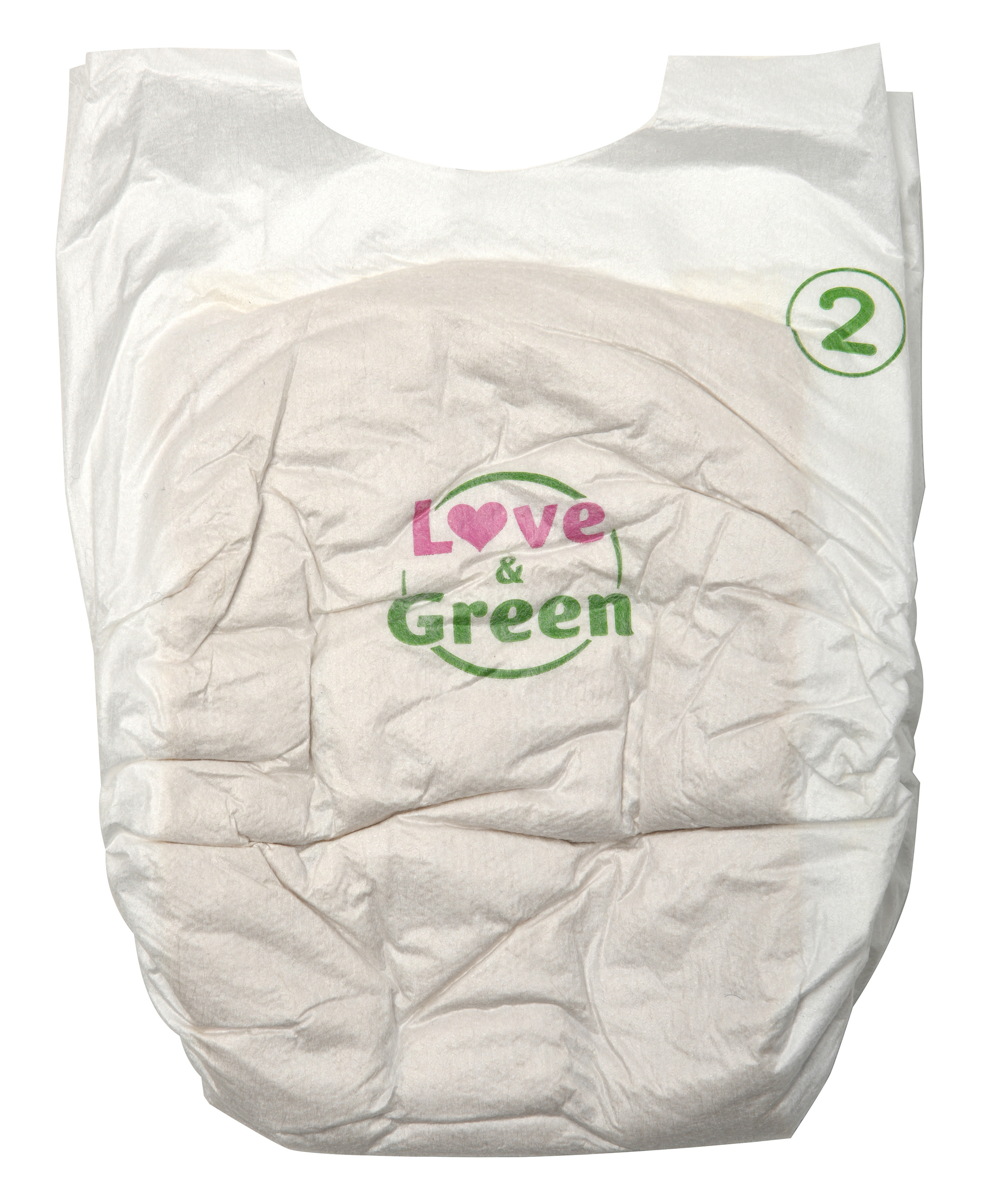 Love and Green Pure Nature T2 | 6 paquets par carton - 35 couches par paquet